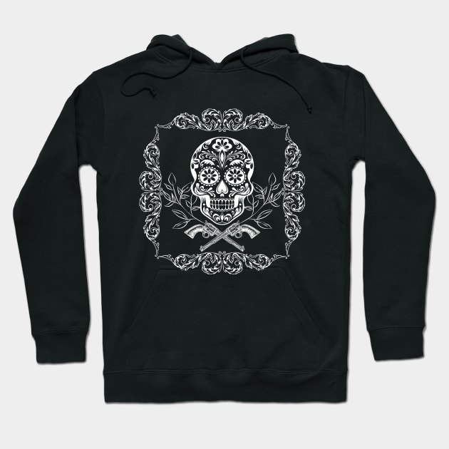 mexico skull Hoodie by simple.seven